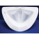GMAX Industries, Inc. GS210 Specimen Pan, Slant, Graduated, 1000 ml, White, 100/cs (24 cs/plt)