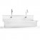 Blickman Industries 1317879001 Windsor Scrub Sink, (2) Place, Infrared Water Control (DROP SHIP ONLY)