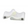 Core Products FOM-172 Cervical Pillow, 22" x 16", Washable Cotton/Polyester Cover, Includes 4" Support Lobes: Black for Firm; White for Gentle; Gold for Extra-Firm; and Blue for Medium