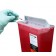 Oak Ridge Products 0354-150H Sharps Container, 5 Quart, Red Base/ Translucent Horizontal Drop Lid, 20/cs