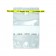 B01196WA Nasco Whirl-Pak Standard Bag, Polyethylene, 6" W   X   9" L, Clear, 0.1 mm Thickness (Box of 500)