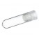 2 mL Cryo.s Tube, PP, Sterile, Internal Thread Natural Cap, Round Bottom, 150 White Cap Inserts per CS