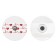 Bio ProTech USA T815-50 Electrode, Cloth, Adult, Round, 55mm, General Purpose, Stress & Holter, 50/pch, 20 pch/bx (24 bx/plt) (091959)