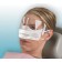 Crosstex International GCPAT Patients Safety Mask, Shield, Earloop, White, 25/box, 8 bx/cs