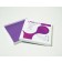 Four D Rubber Co Ltd LFBIOVIO02300620 Biodam, 6" x 6", Violet, Heavy, Latex-free, 20 pieces/bx