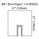 3M Health Care 1015NSD U-Drape, 47" x 51", Non-Sterile, Clear Plastic, U-Slot Aperture with Adhesive, 100/cs (Continental US+HI Only)