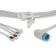 Cables and Sensors 10028 ECG Trunk Cable 10 (4 Attached, Snap) Leads,  Medtronic > Physio Control Compatible w/ OEM: 11111-000018, 11111-000020 (DROP SHIP ONLY) (Freight Terms are Prepaid & Added to Invoice - Contact Vendor for Specifics)