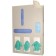 Bowman Manufacturing Company, Inc. LD-064 Protection Organizer, Holds Flat Pack or Launderable Gowns, Three Boxes of Gloves, One Box of Face Masks & Storage Area to Hold a Variety of Medical Supplies, Keyholes For Wall Mounting, Door Hanger Cut-Out, Quart