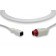 Cables and Sensors IC-HP-MX0 IBP Adapter Cable Medex Abbott Connector, Philips Compatible w/ OEM: 42661-27 (DROP SHIP ONLY) (Freight Terms are Prepaid & Added to Invoice - Contact Vendor for Specifics)