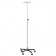 Blickman Industries 0561350600 IV Stand, Heavy Duty, 6 Hook, 5 Leg, Wall Saver Base On 718 Casters (DROP SHIP ONLY)