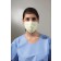 O&M Halyard 25867 KC100 Procedure Mask, ASTM Level 1, Earloops, Yellow, 50/bx, 10 bx/cs (US Only)