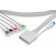 Cables and Sensors LPTS5-90S0 ECG Telemetry Leadwire, 5 Leads Snap w/ SpO2, Philips Compatible w/ OEM: 989803171841 (DROP SHIP ONLY) (Freight Terms are Prepaid & Added to Invoice - Contact Vendor for Specifics)