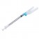 MediVena 2110 Luer-Lock Syringes, 1ml, w/ Safety Needles, 23Gx1 (25mm), 100/bx