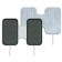Axelgaard ULB355 Wire Electrode, Dual, 3" x 5" 1/pk, 10 pk/bg, 1 bg/cs