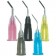 Dukal Corporation URN-55220K Pre-Bent Dispensing Tips, 20 Gauge, Black, 100/bx