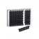 96W F8 FLUOTRAC™™ 600 Plate, PS, High Binding, 1x8 Flat Bottom Strips, Black Wells