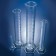 CT0100P-1 Globe Scientific Graduated Cylinder, 100 mL, PMP (TPX), Class B, 250 mm Height, Hexagonal Base, Molded Graduations (Pack of 1)