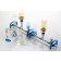 Lab Manifold 3-place SS no adapters 1pk