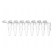 Sapphire PCR 0.2ml strips, standard clear, individual attached optical caps for Real Time PCR