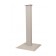 Bowman Manufacturing Company, Inc. KS010-0412 Floor Stand, All Steel, Holds a Variety of Respiratory Hygiene Stations, Assembly Hardware Included, Quartz Powder Coated Steel, 18"W x 36 1/16"H x 18"D (Made in USA)
