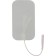 Compass Health EF2035WF2 Compass Electrodes, Reusable, Square, White, Foam, Foil Packaging, 2" x 3.5", 4/pk