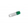 2 mL Cryo.s Tube, PP, Sterile, External Thread Green Cap, ID Field, Starfoot Base, Round Bottom, 150 White Cap Inserts per CS
