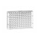 96W Half Area UV-Star® Plate (For Lower UV Applications), Flat Bottom, Chimney Style, Clear