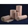 Ambra Le Roy 73250 Economy Elastic Bandage, 2" x 5 yds (Stretched) with Standard Clips, Tan, Latex Free (LF), 10/bx, 5 bx/cs (US Only)