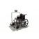 Pelstar LLC/Health O Meter Professional Scales 2610KL Digital Wheelchair Dual Ramp Scale with Folding Ramps, Capacity: 1000 lbs/454 kg, Resolution: 0.2 lb/0.1kg, Platform Dimension: 32¼"W x 36"D, Ramp Size: 32¼"W x 9 7/8"D, (4) Wheels, 120V Adapter (inclu