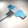 Crosstex International BWES Cushion Device, Blue-Small, Adjustable to Fit All 0-1 Sensors, 50/bx