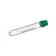 4 mL Cryo.s Tube, PP, Sterile, External Thread Green Cap, ID Field, Starfoot Base, Round Bottom, 100 White Cap Inserts per CS