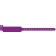 Medical ID Solutions 3207C Wristband, Adult, Write-On Tri-Laminate, Custom Printed, Purple, 500/bx