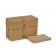 Essity Professional Hygiene North America, LLC DX906E Dispenser Napkin, Universal, Natural, 1-Ply, Embossed, N4, 8.5" x 13", 500/pk, 12 pk/cs (49 cs/plt)