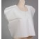 TIDI Products, LLC 910415 Exam Cape, 30" x 21", White, T/P/T, Latex Free (LF), 100/cs