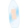 Dukal Corporation 17977 Fabric Bandage, 31/32" x 2¾", Clear, 50/bx, 24 bx/cs