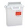 BD 305054 Sharps Collector, 3 Gallon, 15¾" x 13½" x 6", Counterbalanced Door, Made with 20% Recycled Plastic, Red, 10/cs (12 cs/plt) (Continental US Only) (Drop Ship Requires Pre-Approval)