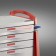 Capsa Healthcare UG-AM10HR-ER Upgrade, Am Handle Right, Emerg Red, Standard Cart (DROP SHIP ONLY)