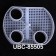 Dukal Corporation UBC-85505 Pelton & Crane Spirit Evacuation Traps, 2-3/4", with white plastic canisters, 144/bx