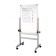 Luxor L270 Whiteboard, 22"W x 34"H x 1"D, Frame 32"W x 57"H x 27"D (DROP SHIP ONLY)