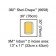 3M Health Care 6658 Surgical Drape Pouch, 30" x 30", Incise 13" x 17", 5/bx, 4 bx/cs (Continental US+HI Only)