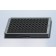 96W SensoPlate™, PS, Sterile, Flat Bottom, Chimney Style, Black/Glass, w/Lid