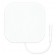 Axelgaard VTX2020 ValuTrode X Electrode, White Foam Top, 2" x 2" Square, 4/pk, 10 pk/bg, 1 bg/cs (090172)