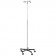 Blickman Industries 0537792400 IV Stand, 4 Hook, 5 Leg Base On Casters (DROP SHIP ONLY)