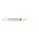 UltiMed, Inc. 63007 Safety Syringe, Detachable Needle, 3mL, 25G x 5/8", 100/bx