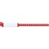 Medical ID Solutions 224C Wristband, Adult, Imprinter Vinyl, Custom Printed, Red, 500/bx