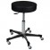 Blickman Industries 1041210025 Pneumatic Exam Stool, Black, (5) Leg, Aluminum Base (DROP SHIP ONLY)