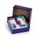 Heathrow Scientific Cryobox, Fits 1.5 and 2.0mL Vials, Partitions Sold Separately, Yellow
