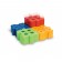 Heathrow Scientific Puzzle Rack, Holds 1.5, 2.0, 15 and 50 mL Tubes, Assorted Colors (Discontinued)
