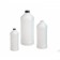 Qorpak PLA-03378 Modern Round Narrow Mouth Bottle, 950 mL,  Nylon/PE, No Cap (Case of 68 )