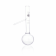 DWK KIMBLE® 26016-125 KIMAX® Engler Distillation Flask, 125 mL